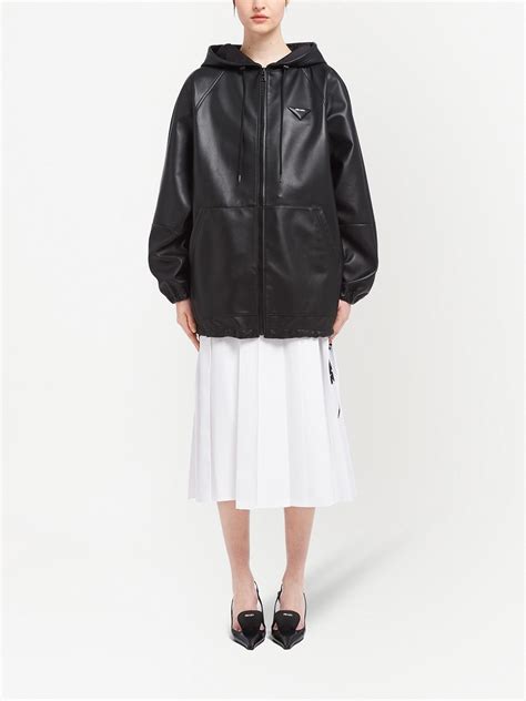 prada hooded jackets|Prada jacket outlet.